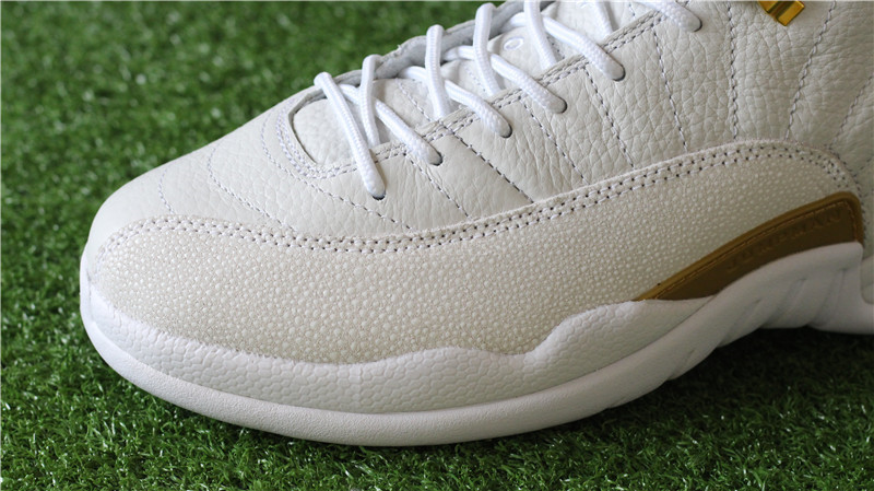 Air Jordan 12 White OVO New